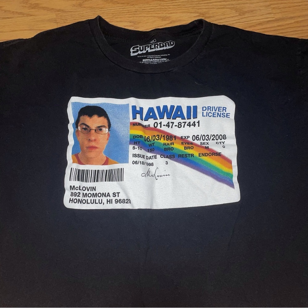 Mclovin tee